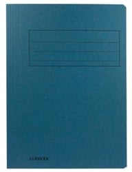 Dossiermap A4 blauw ds/50