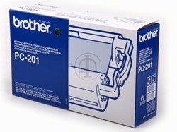 Brother faxrollen Brother PC201 Thermo-Transfer-Rol, 420 Paginas, Inhoud VE=1