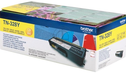 Brother TN-328Y toner geel
