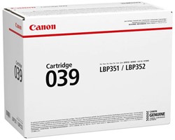 Canon 039BK toner zwart