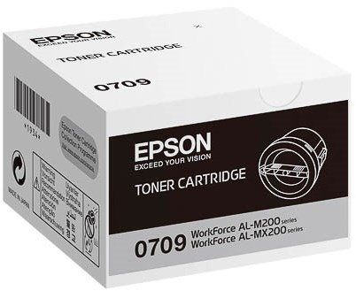 C13S050709 EPSON ALM200 TON BK 2500pages black