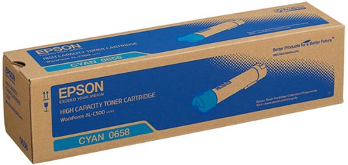 C13S050658 EPSON ALC500 TON CY 13.700pages cyan HC