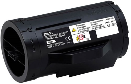 C13S050691 EPSON ALM300 TONER BLACK HC return 10.000pages