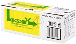 Kyocera tonercartridge TK-590Y yellow capaciteit 5000 afdrukken