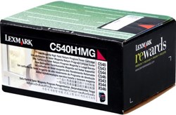 Lexmark C540H1MG return program toner magenta 2.000 afdrukken