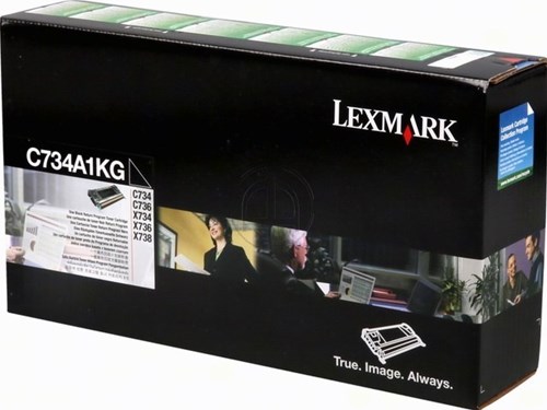 Lexmark C734A1KG return program toner black 8.000 afdrukken