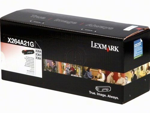 Lexmark X264A21G toner zwart 3500 afdrukken