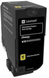 74C20Y0 LEXMARK CS720 TONER YELLOW ST return 3000pages