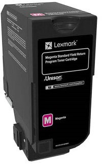 74C2SM0 LEXMARK CS720 TONER MAGENTA HC return 7000pages