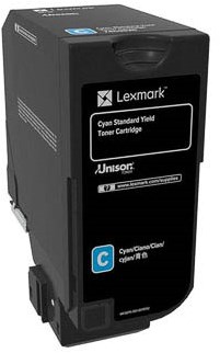 74C0S20 LEXMARK CS720 TONER CYAN pages