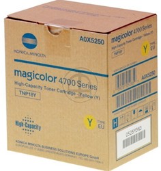 A0X5250 KON MC4750 TONER YEL 6000pages ISO19798 TNP18Y
