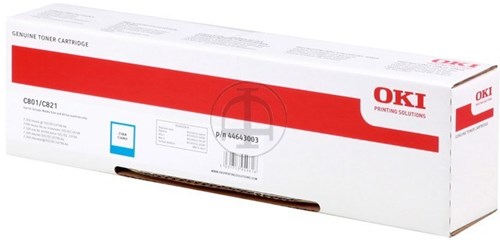 Oki toner C801 CYAAN