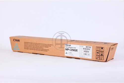 841742 RICOH MPC3502 TONER CYA 18.000pages cyan