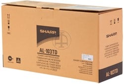 Sharp toner AL103T zwart 2000pages/5%cov black