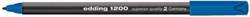 Edding viltstift e-1200 blauw