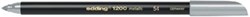 Edding viltstift e-1200 metallic zilver