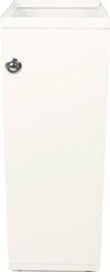 V-Part modulaire afvalbak met deur en zakhouder 55 l wit