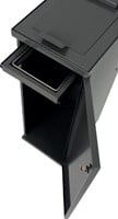 V-Part modulaire afvalbak met deur en zakhouder 55 l grijs-2
