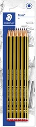 Staedtler grafietpotlood Noris HB, blister van 10 stuks