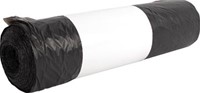120 liter vuilniszakken 70 x 110 cm zwart rol van 20 zakken-2