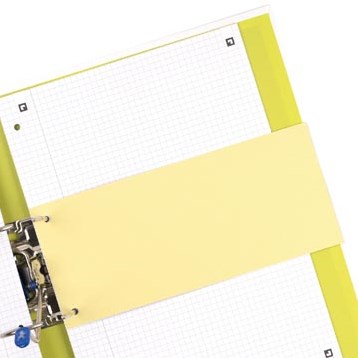 Scheidingsstrook Oxford smal 240x105mm 190gr geel-3