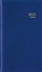 Brepols agenda 2025 Interplan Genova blauw