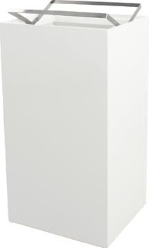 V-part modulaire afvalbak 90 l, wit-2