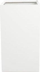 V-part modulaire afvalbak 90 l, wit
