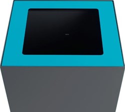 V-Part top voor modulaire afvalbak 85 l en 90 l, blauw
