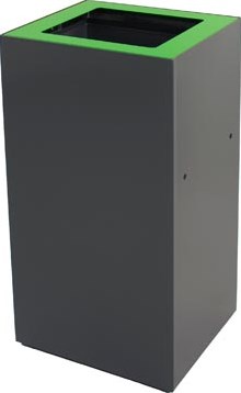 V-Part top voor modulaire afvalbak 85 l en 90 l, groen-2