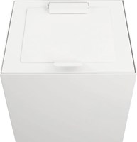 V-Part top met klep voor modulaire afvalbak 85 l en 90 l, wit-3
