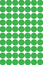 Agipa ronde etiketten 19mm groen