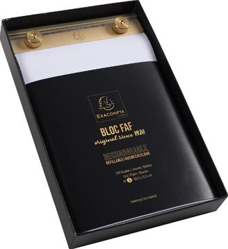 Exacompta schrijfblok FAF N°3 blanco 18,5 x 11,5 cm-3