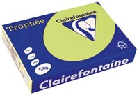 Gekleurd papier  A4  120 g  250 vel  golfgroen Clairefontaine Trophée Pastel