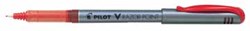 Pilot fineliner V Razor rood