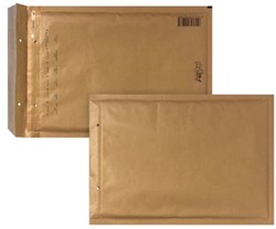 Bong luchtkussenenveloppen 180 x 265 mm met stripsluiting bruin doos van 100 stuks