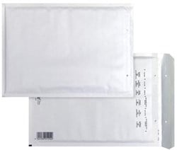 Bong luchtkussenenveloppen 230 x 340 mm met stripsluiting wit doos van 100 stuks