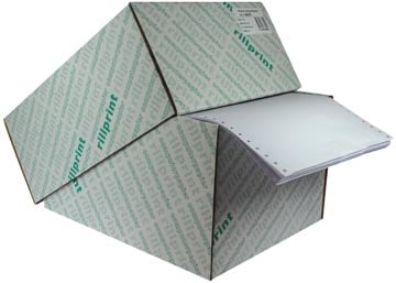 Kettingpapier blanco 240mm x 12 60 g/m"