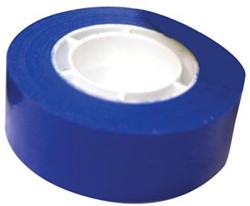 Plakband blauw 19mm x 33m