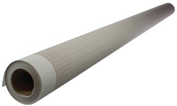 Millimeterpapier op rol 75cm breed x 10m