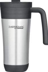 Thermos reisbeker Thermocafé in inox inhoud 425 ml