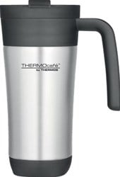 Thermos reisbeker Thermocafé in inox inhoud 425 ml