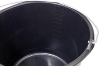 Emmer 12 liter, zwart-2