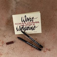 Edding Calligraphy Pen e-1255 etui van 3 stiften in geassorteerde schrijfbreedtes-2