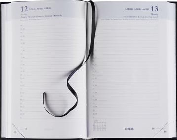 Brepols agenda Brefix Lima 6-talig, blauw, 2027-2