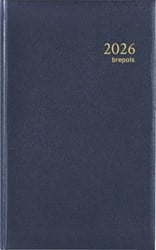 Dagagenda 2025 Brepols agenda Brefix Lima 6-talig blauw