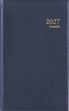 Brepols agenda Brefix Lima 6-talig, blauw, 2027