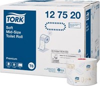 Toiletpapier Tork T6 127520 Premium 2laags 90m 27rollen