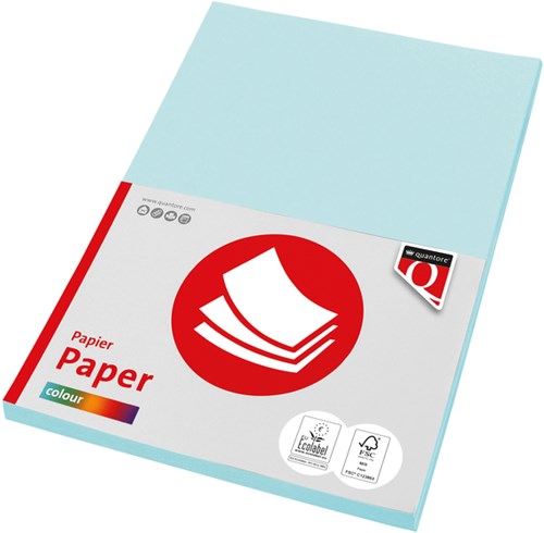 Kopieerpapier Fastprint A4 80gr lichtblauw 100vel