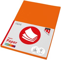 Kopieerpapier Fastprint A4 80gr oranje 100vel